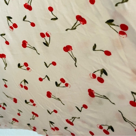 Dip cherry pajama tank size 1X like new soft lounging sleepwear lightweight airy - Picture 5 of 9